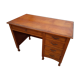 Old oak desk 5 drawers