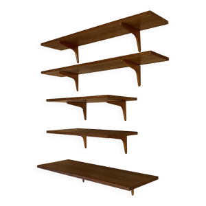 Grande étagère modulable - teck 1950 design
