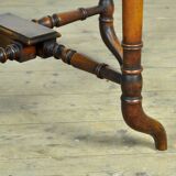 Antique oak drop leaf table, circa 1820