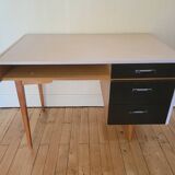 Desk with compass legs circa 1970
