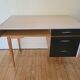 Bureau pieds compas vers1970
