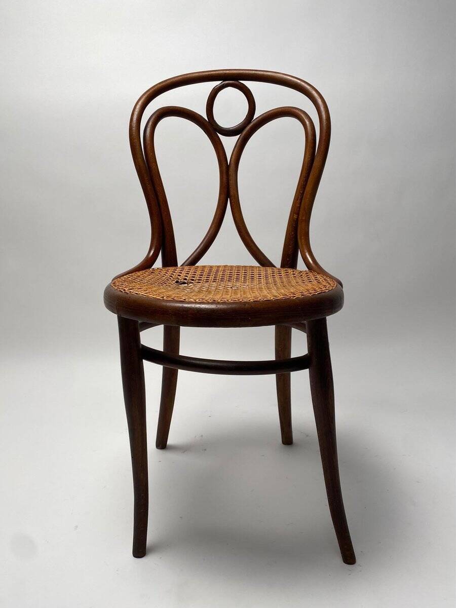 Austrian Bent Beech Chairs, 1890s, Set of 4