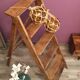 Stool wood vintage 1950