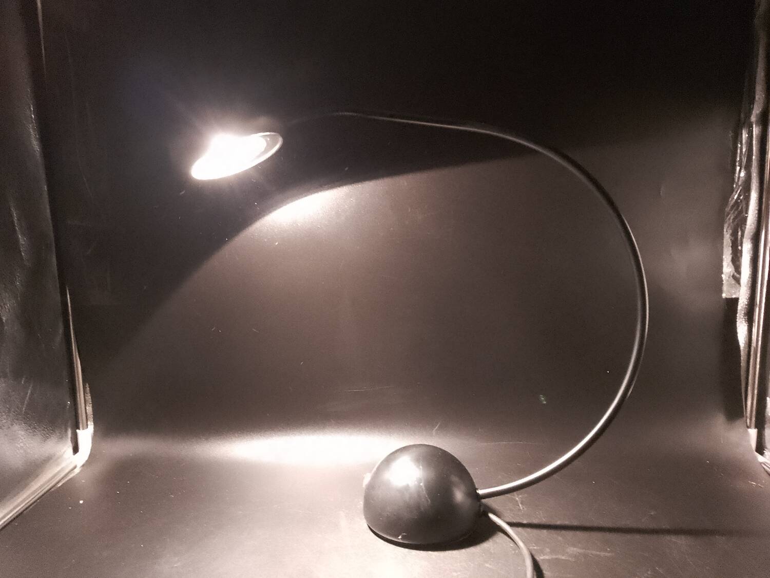 Desk lamp Franz Hustadt Leuchten 3129/01 Bauhaus 80s Vintage design