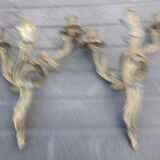Paire d'appliques en bronze style Louis XV