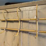 Vintage Rattan Wall Coat Rack