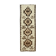 Handwoven antique anatolian beige runner rug 105 cm x 310 cm