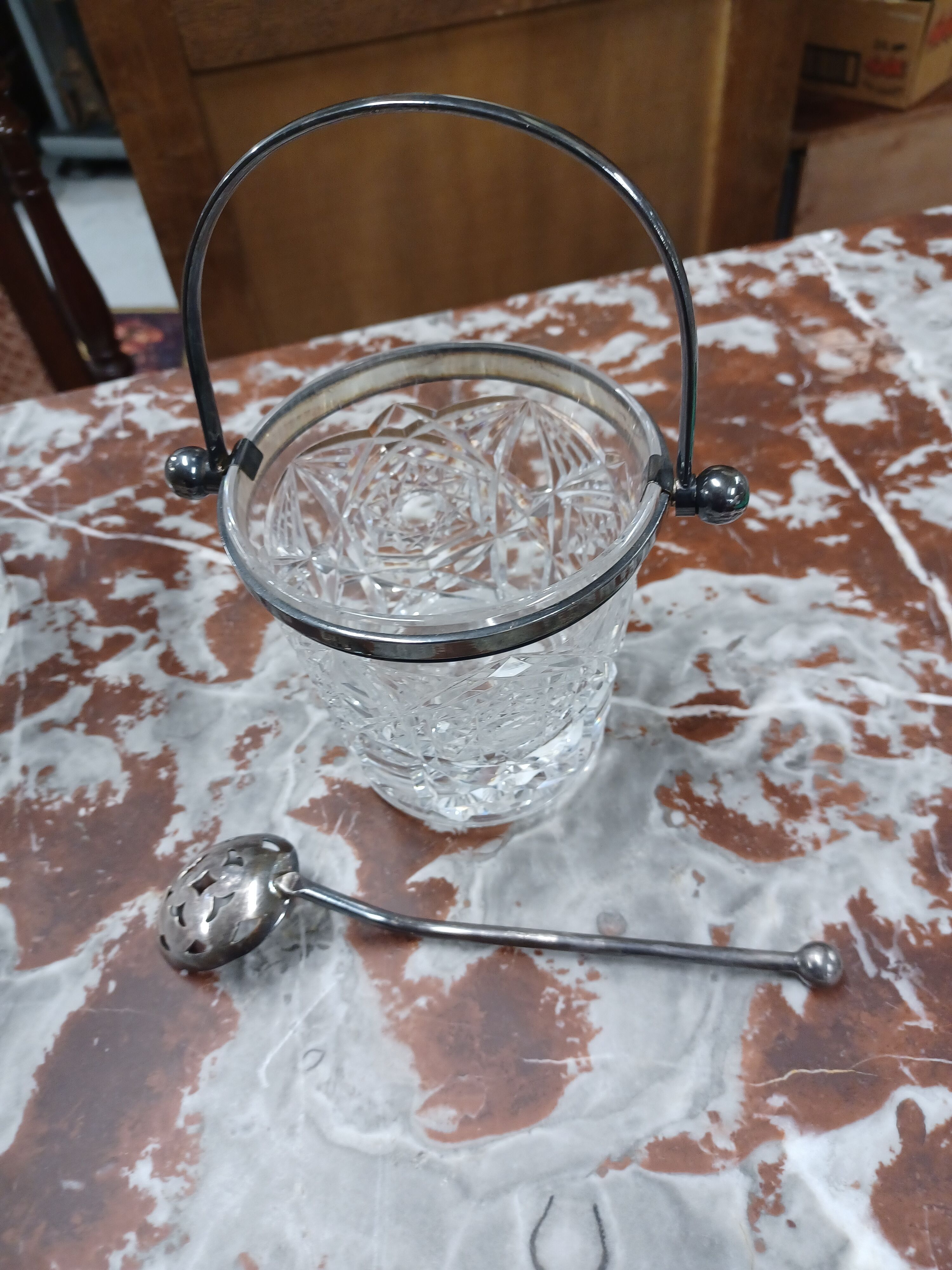 Baccarat crystal ice bucket