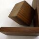 Paire de serres-livres Cubes