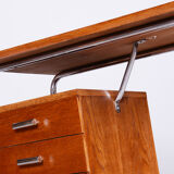 Bauhaus Restored Oak Writing Desk Made in 1930s by Robert Slezak, Czechia