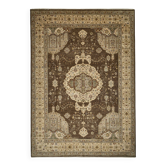 Tapis Oushak en laine noué à la main turc 304 cm x 424 cm