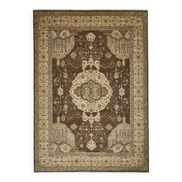 Turkish Handknotted Wool Oushak Rug 304 cm x 424 cm
