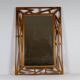 Midcentury Modern mirror Yngve Ekström "Konkret" by Eden Spegel in Sweden