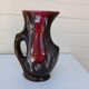 vase 1970 rose une anse