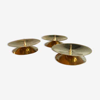 Brass candle holders