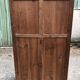 Vintage Parisian pine cabinet.