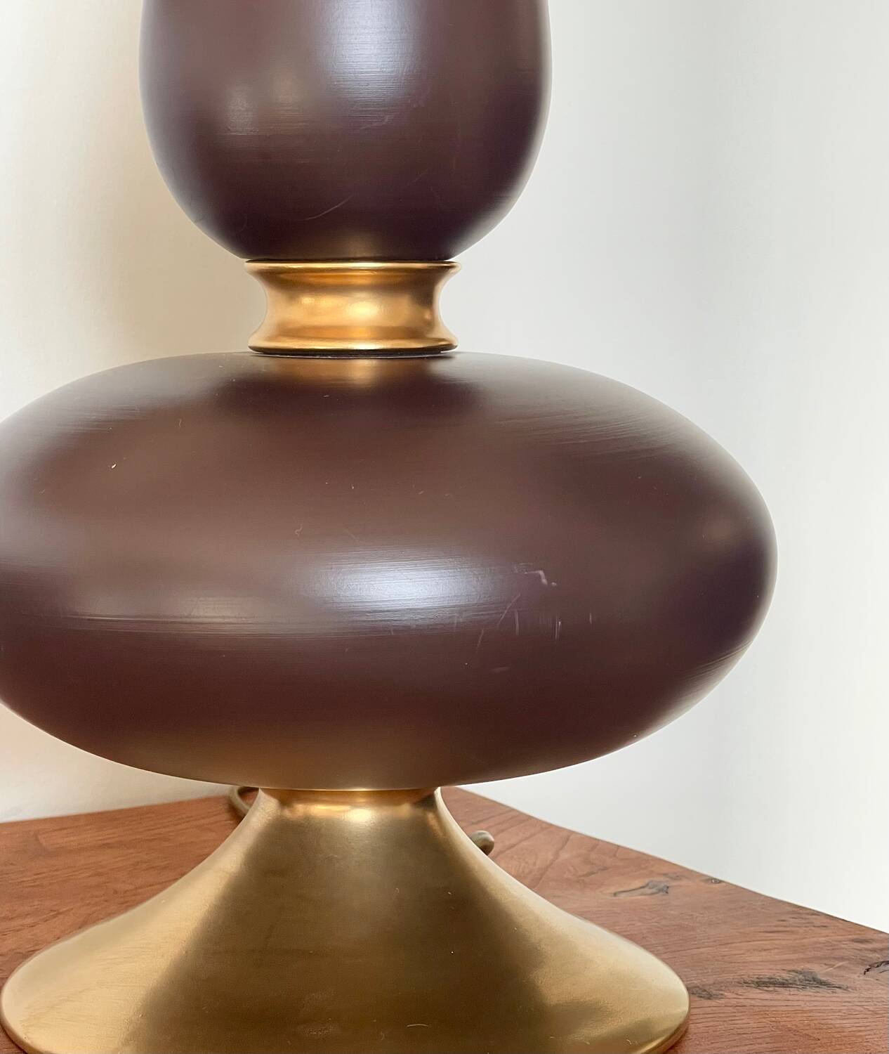 Vintage lamp from the 1980s.