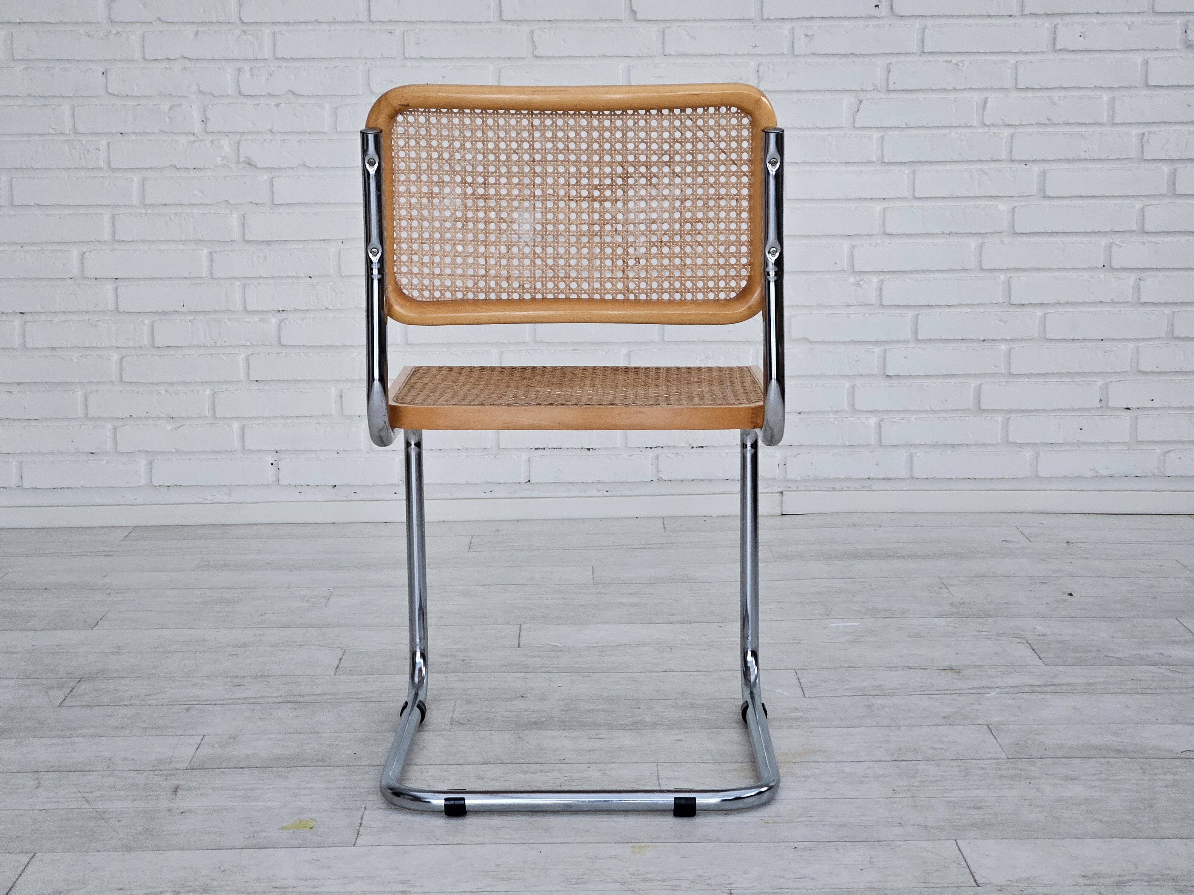 1980s, Italian design, set of 8 chairs, original good condition.