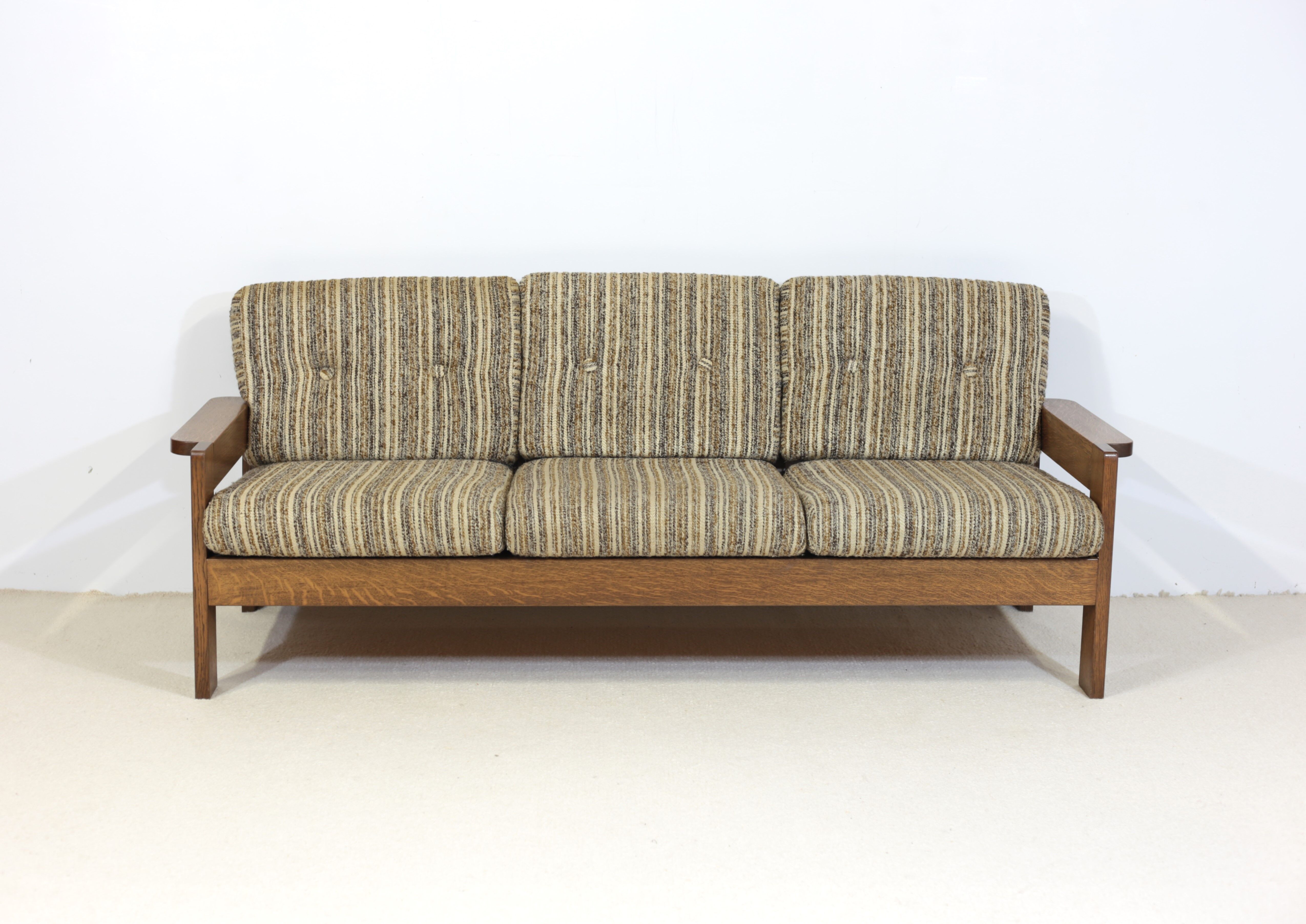 Danish brutalist sofa duo