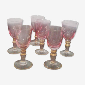 Bohemian crystal glasses