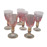 Bohemian crystal glasses