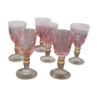 Bohemian crystal glasses