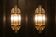 Pair of Venini wall lights, produced in Italy in the 1970s.