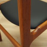 Chaise en teck, design danois, années 1970, production : Danemark