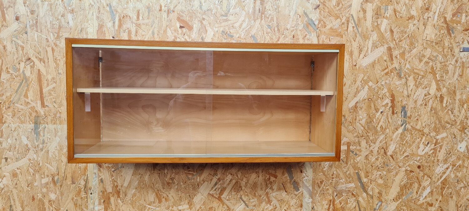 Scandinavian wall bookcase 1950