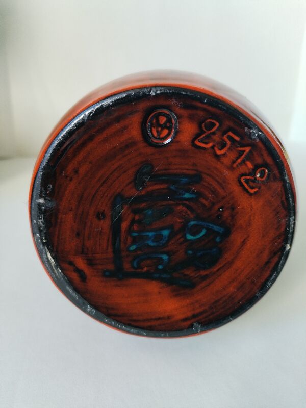 vase soliflore bouteille de Guy Roland Marcy