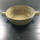 Green stoneware dish