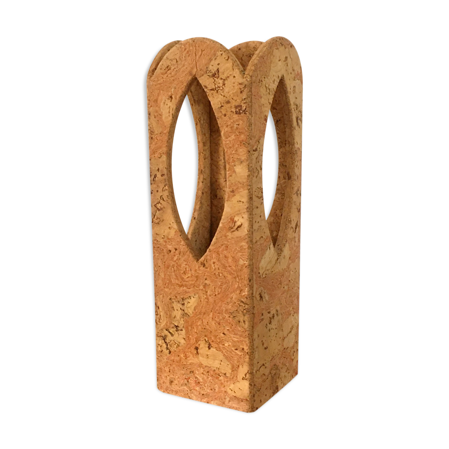 Vintage cork lamp 70s