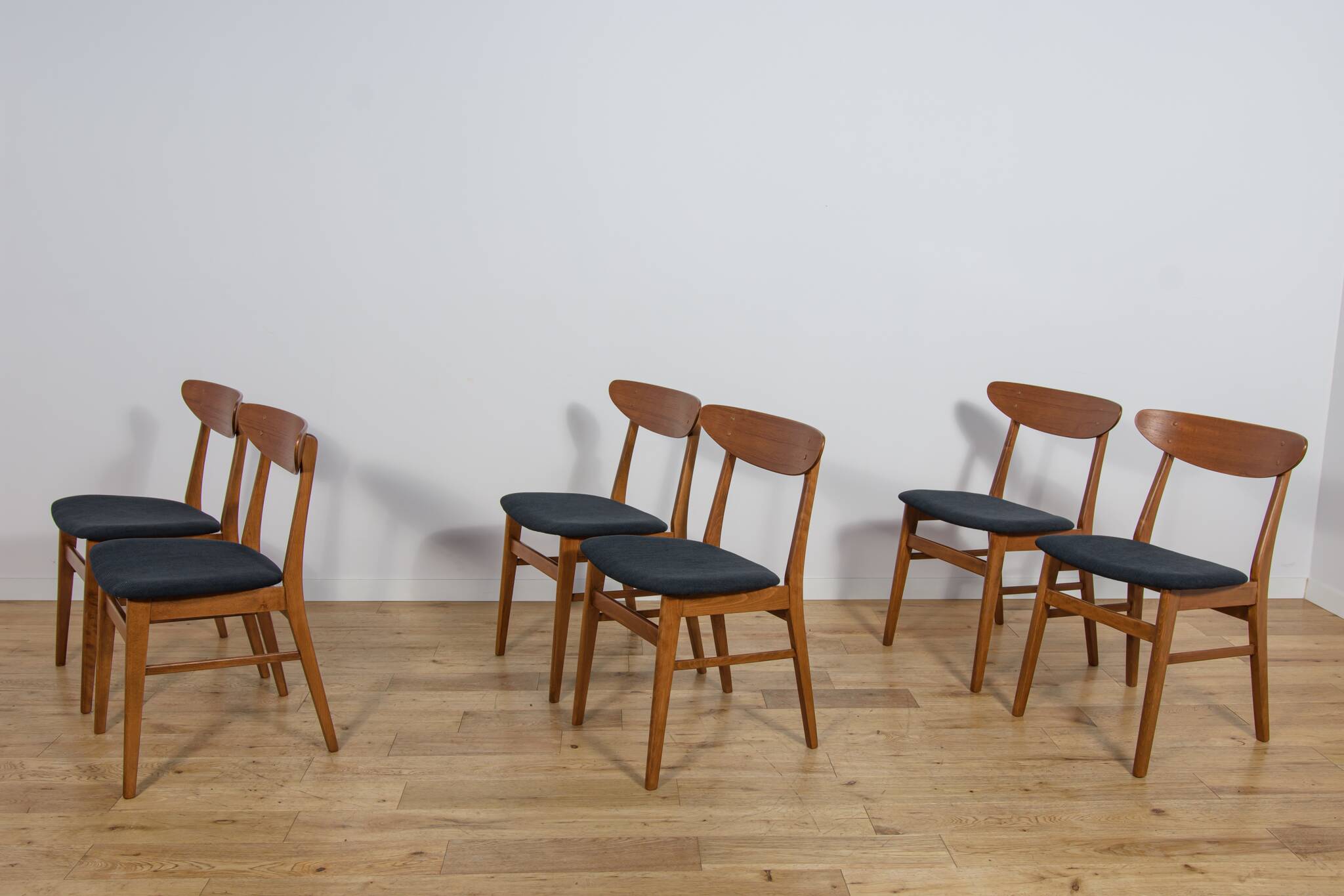 Mid-Century Dining Chairs Model 210 from Farstrup Møbler, 1960s, Set of 6