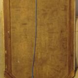 Antique large Art Deco beveled mercury mirror