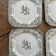 Lot de 8 assiettes terre de fer Saint Amand Fontana