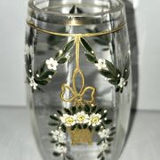 Vase époque Art Nouveau décoré à la main