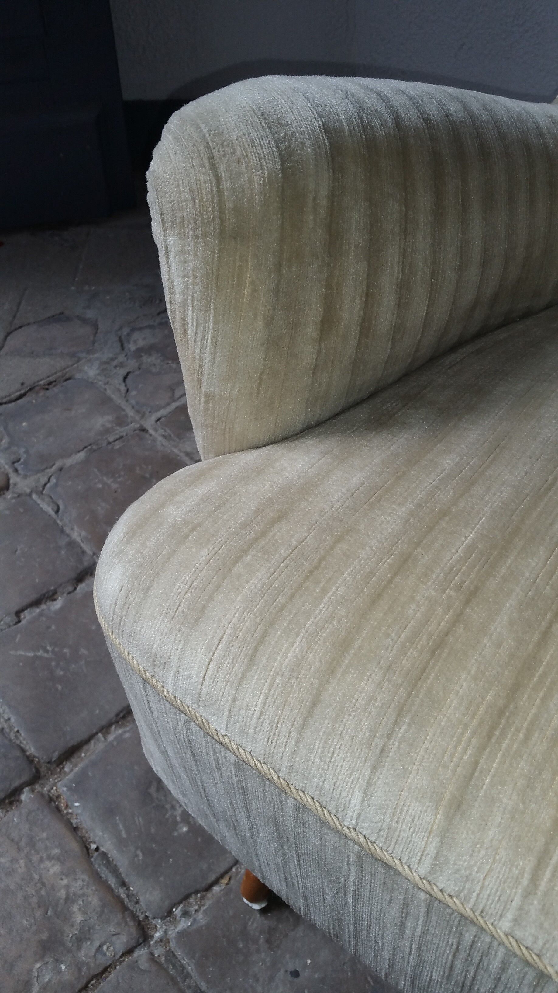 Organic wingback chairs in the 50-60s vintage armchair