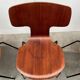 Mid-Century stackable chairs model 3103 Hammer by Arne Jacobsen for Fritz Hansen, Denmark, 1960s, set of 7.