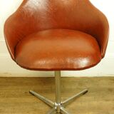 60s swivel "shell" chair