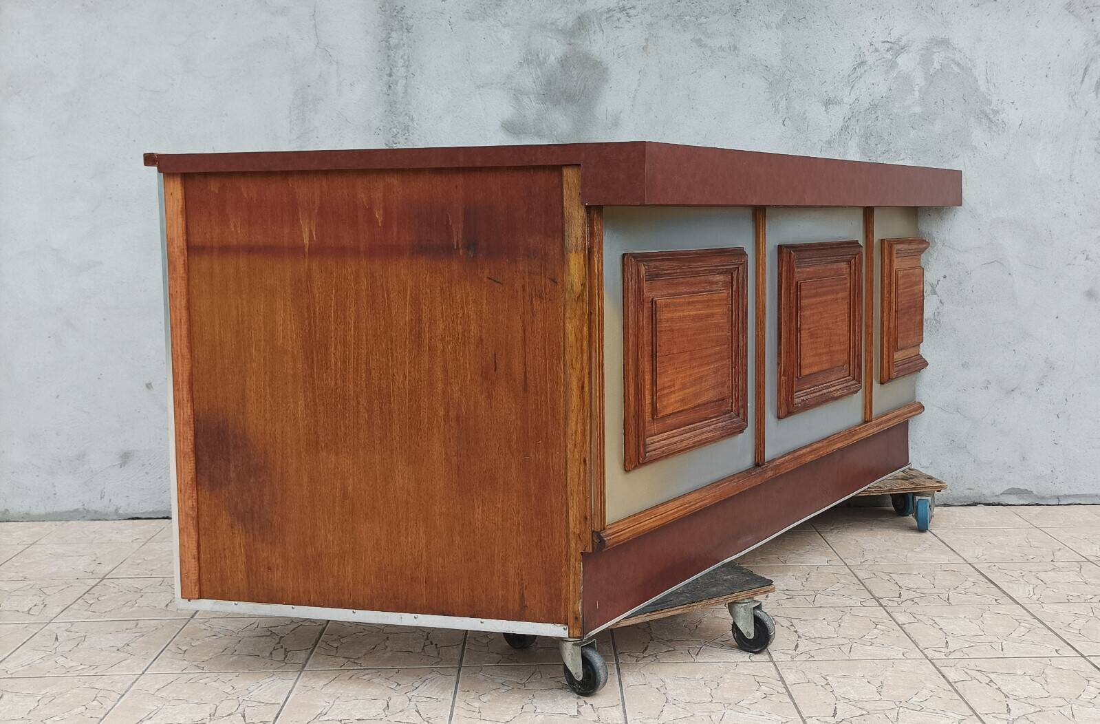 Vintage trade counter bar furniture