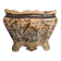 Antique jardinière in Lunéville earthenware – 1885 – Bird decoration