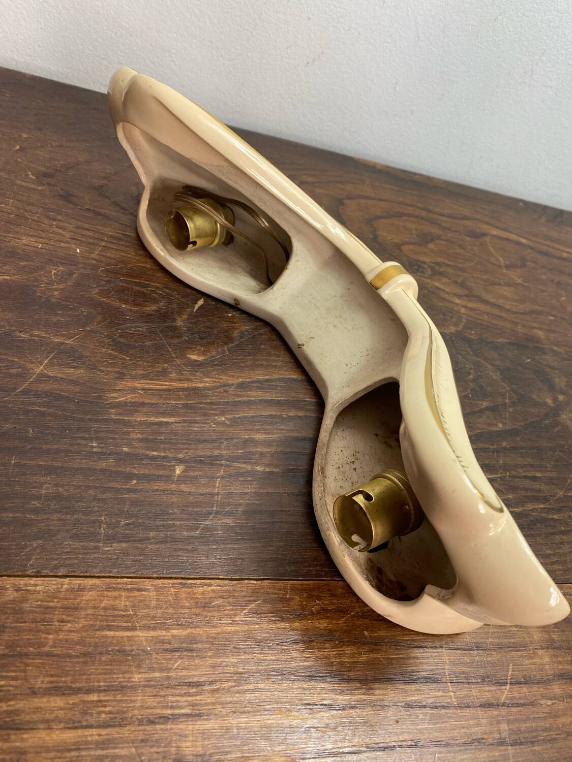 Art Deco ceramic wall light