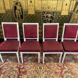 Suite of 4 Louis XVI style chairs