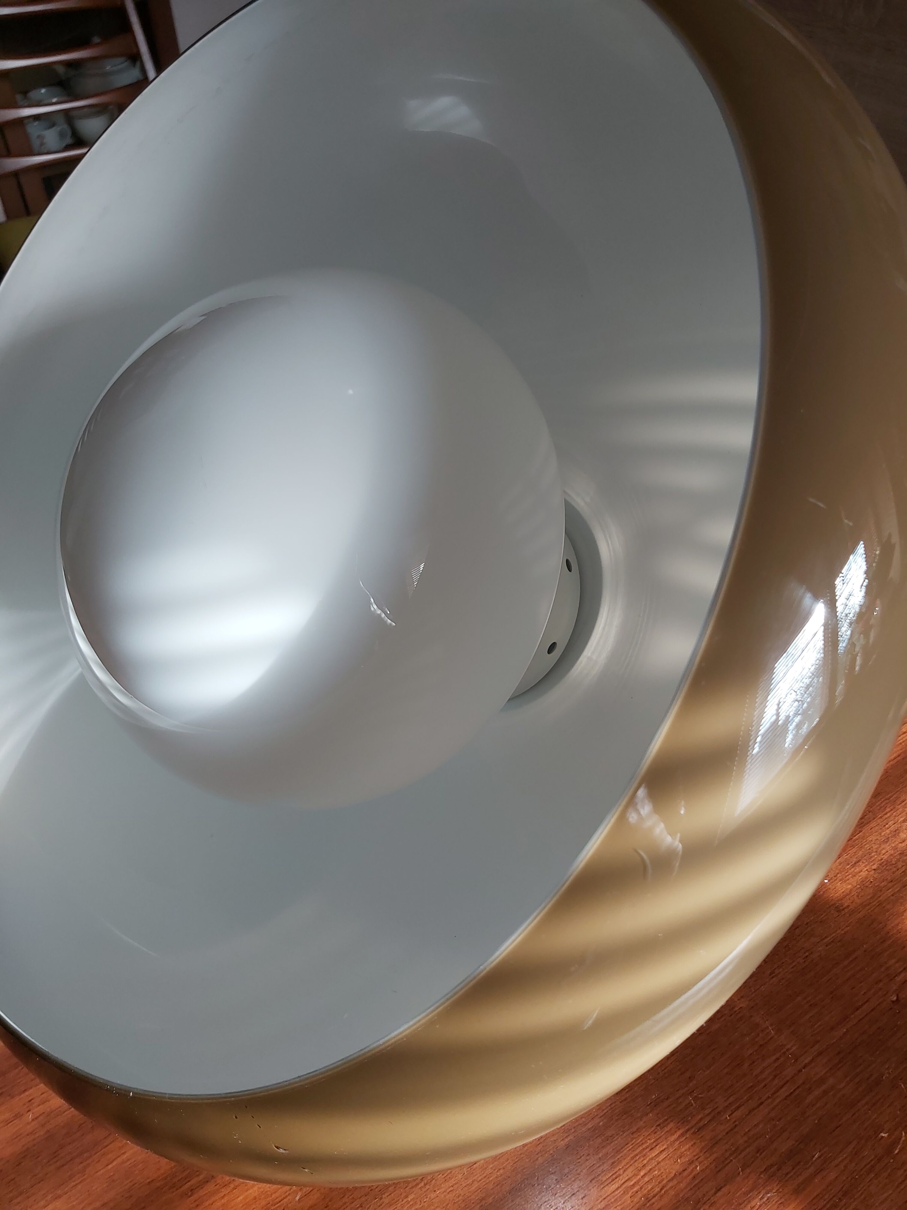 Hanging lamp, designed by Harvey Guzzini, Yugoslavia, 1970s