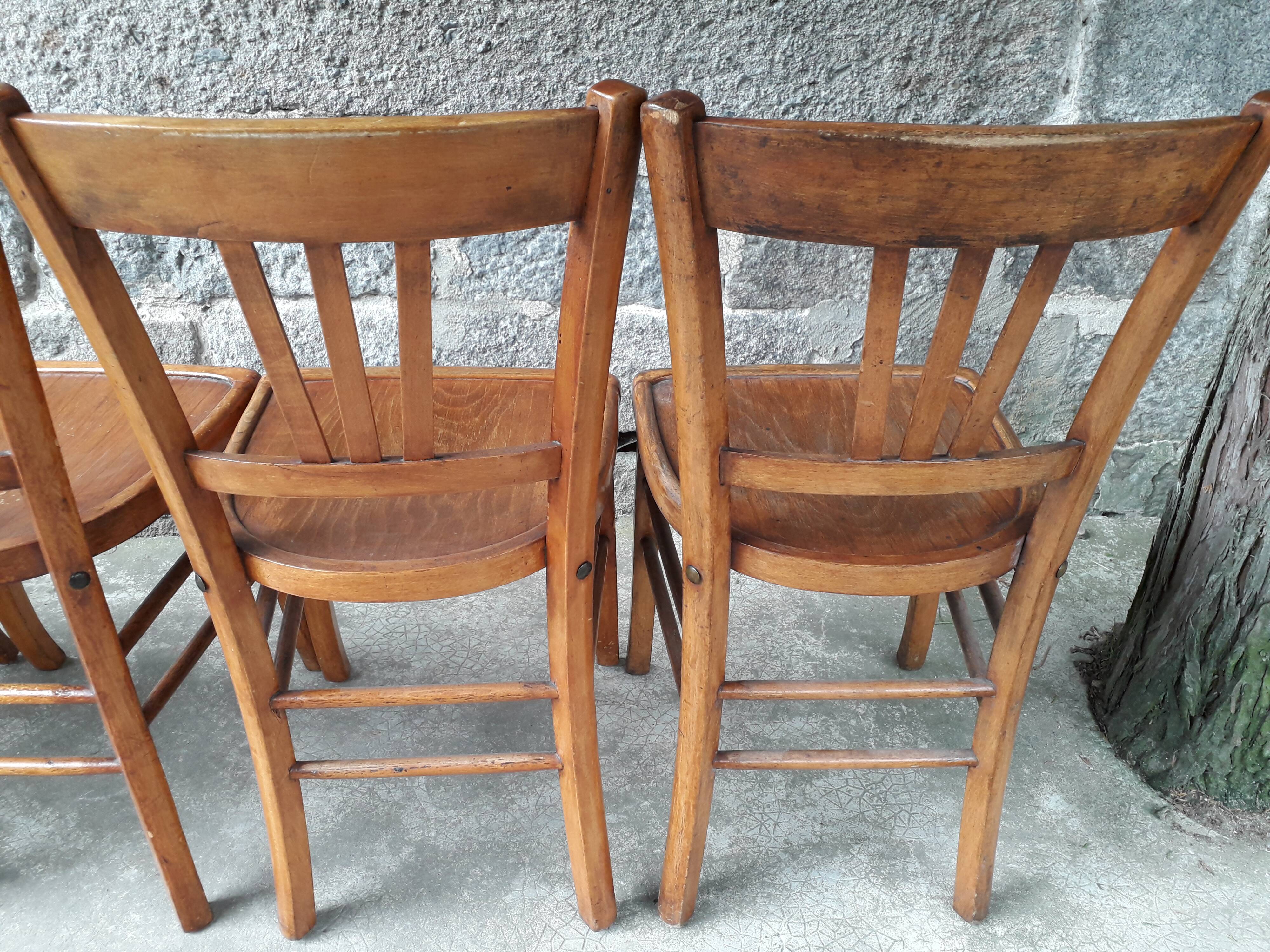 Set de 6 chaises bistrot Luterma