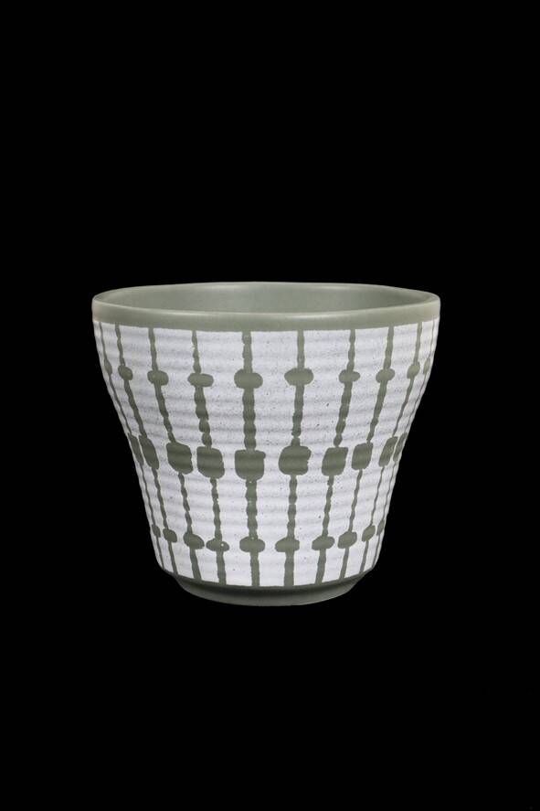 Mid-century Strehla plant pot / planter / 1960s / 1970s / GDR / flower pot