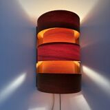 Scandinavian Modern Pine Wall Light by Hans Agne Jakobsson for Markaryd, Sw