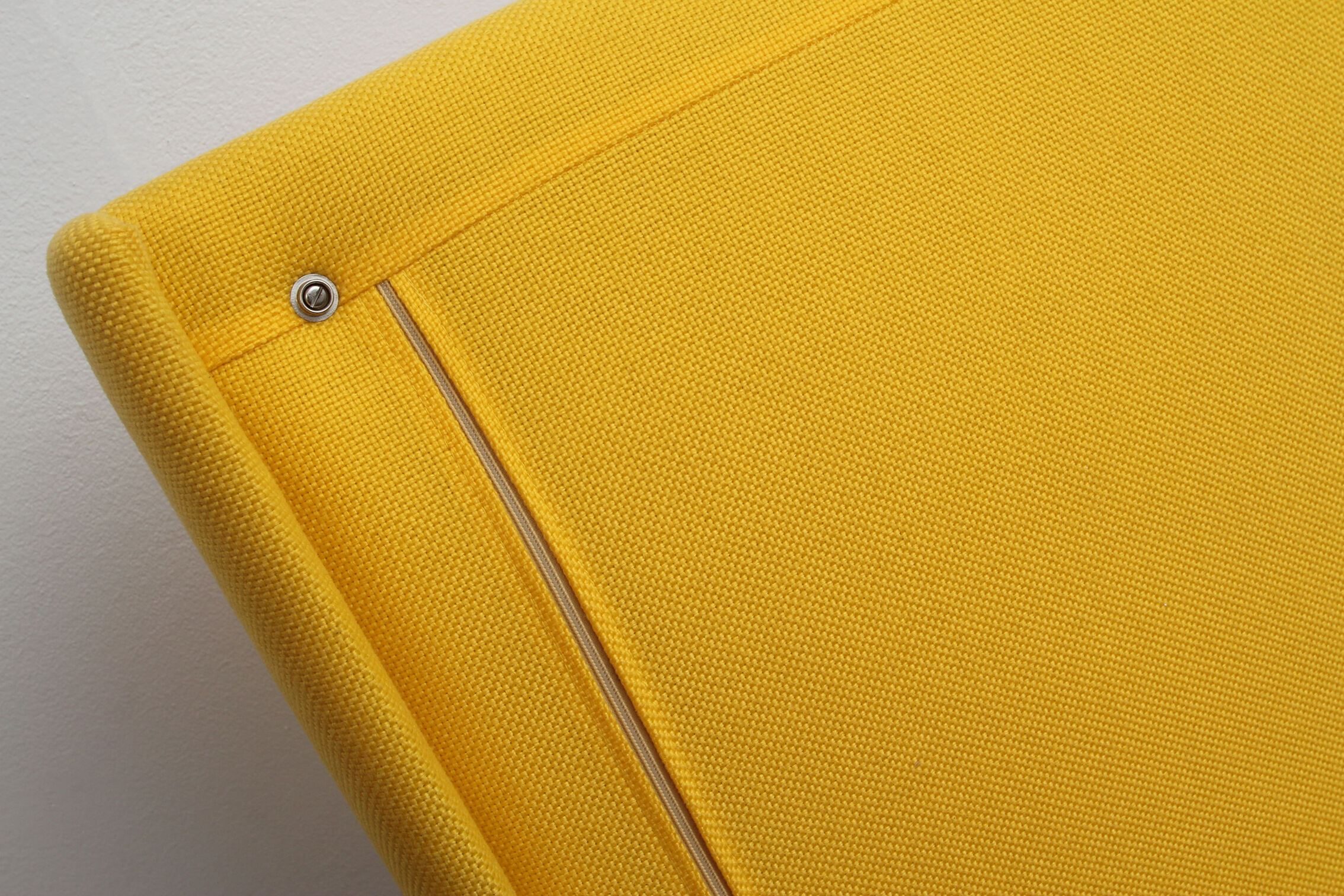1970s swing-chair yellow Cor, design Reinhold Adolf