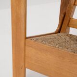 Dutch Modernist Oak Chair, 1980s