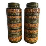 Pair of West Germany vases 40 cm, 1970s